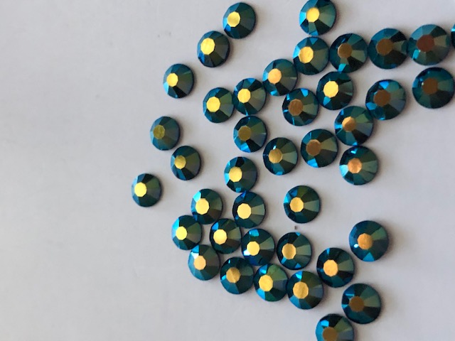 72 pieces 20ss JET AB Preciosa Maxima Rhinestones